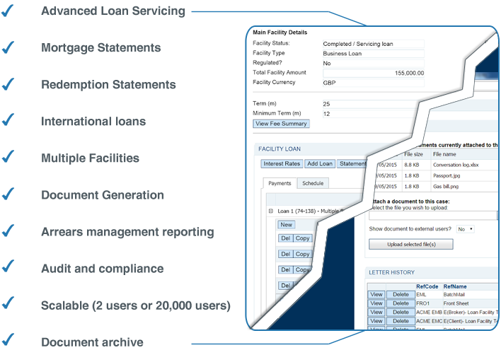 Lender overview additional features